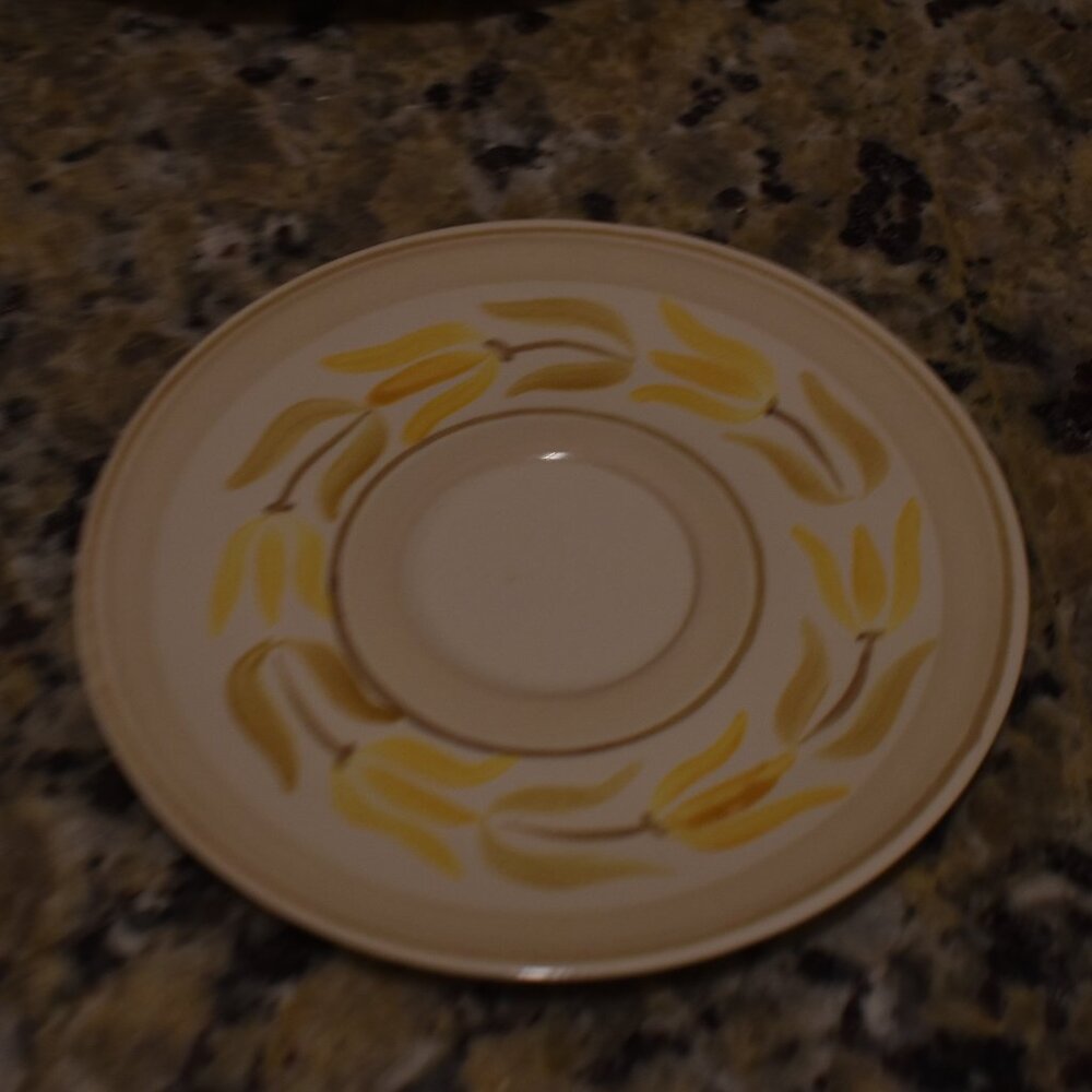 Red Wing Ovenproof Tip Toe Dinner Plate - Picture 2 of 3